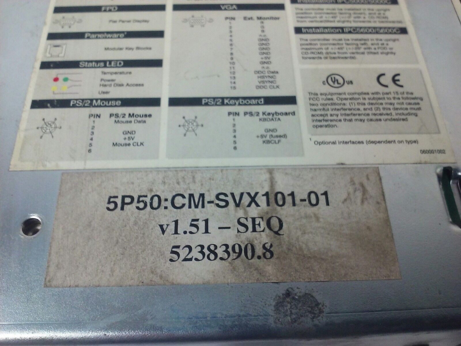 BR  5P50:CM-SVX101-01贝加莱工业电脑维修
