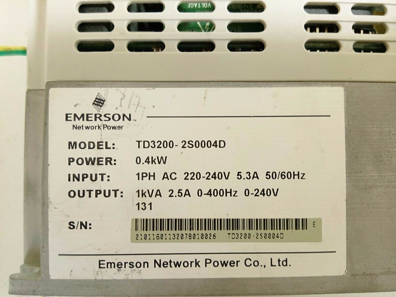 Emerson艾默生变频器维修TD3200