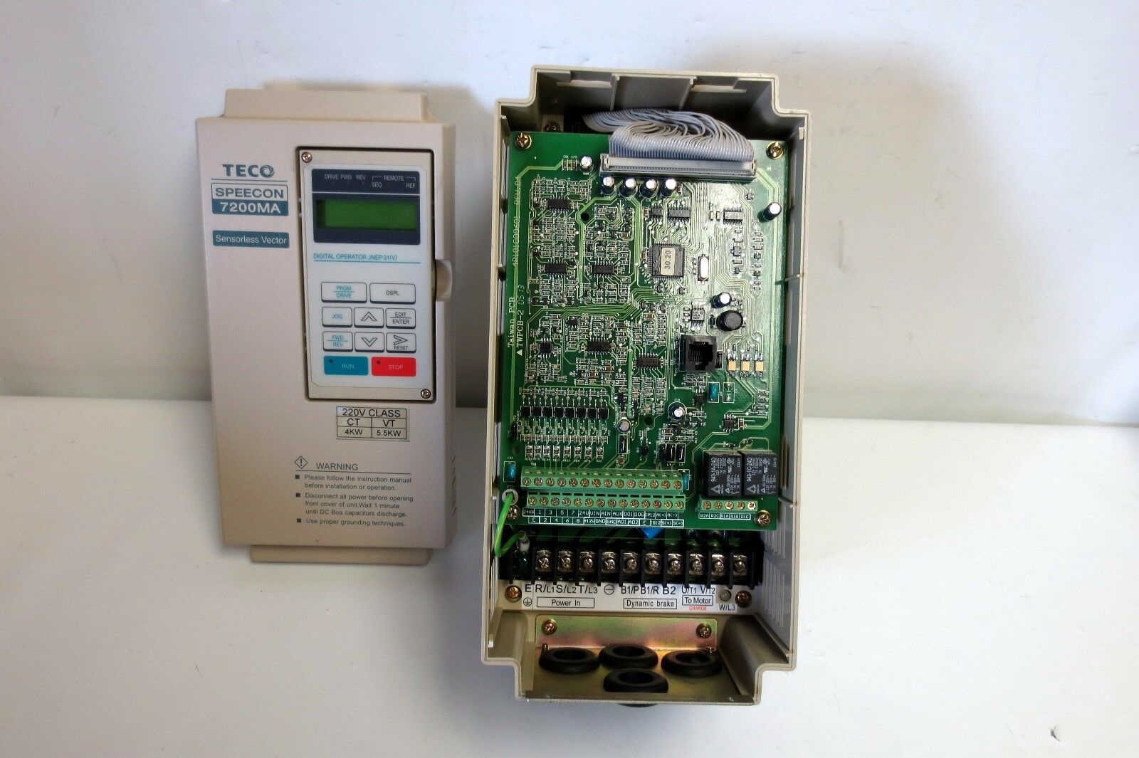 TECO东元变频器7200MA维修
