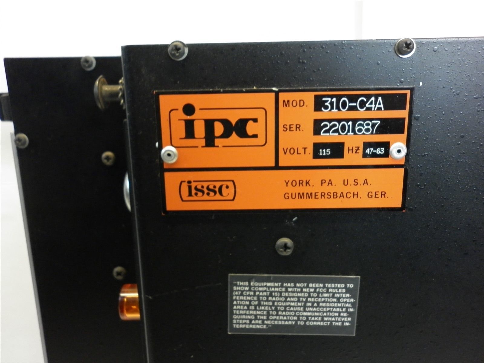 ISSC IPC 300主机，控制器维修