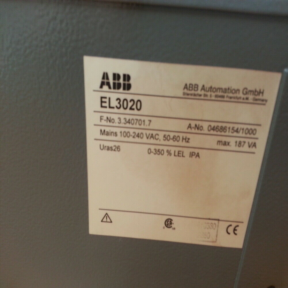 EL3020修理ABB分析仪维修